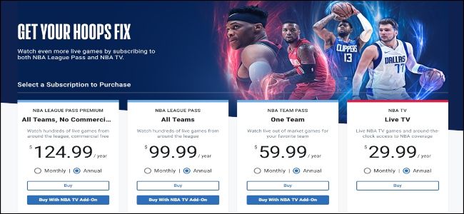 Логотип NBA League Pass