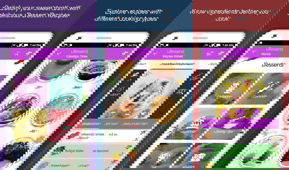 Desserts Recipe App