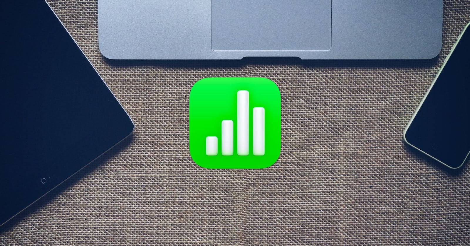 Как редактировать строки и столбцы в Numbers
