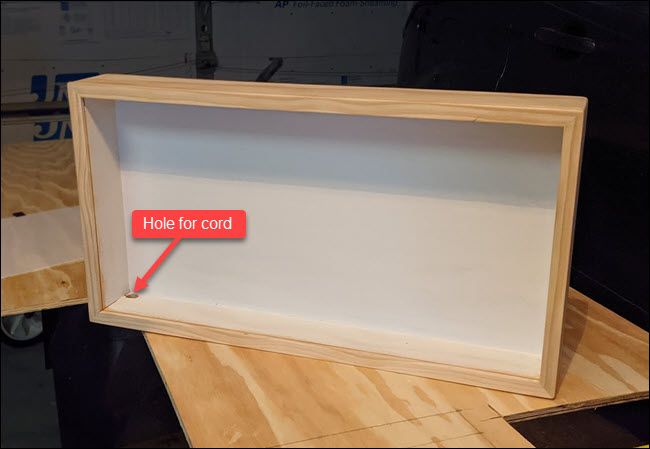 сверло для кабеля питания