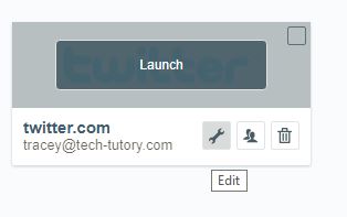Пример созданной папки «Работа», где сгруппированы корпоративные сайты