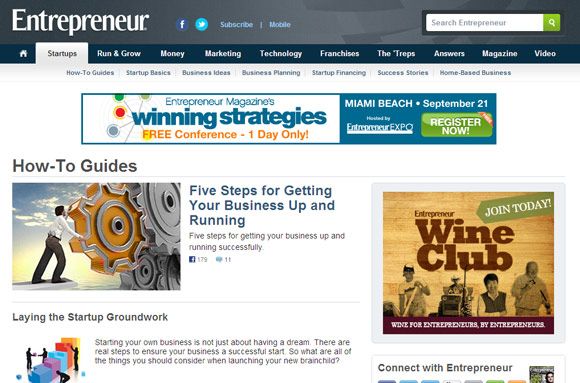 Как начать бизнес: 10 сайтов и практическое руководство