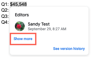 Нажмите Показать больше