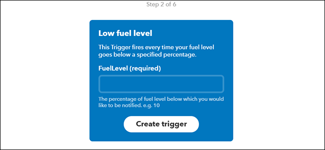 IFTTT: выбор действия (that)