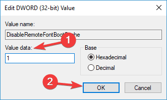 Windows 10 Arial font corrupted