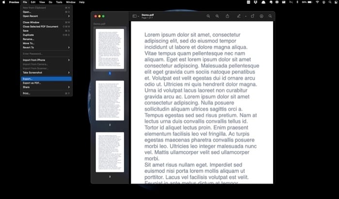 Защитить PDF паролем на Mac