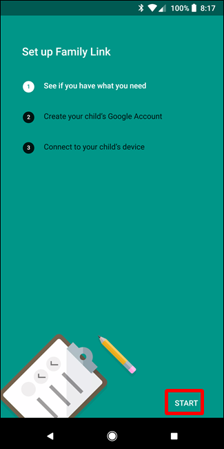 Чеклист перед созданием детского аккаунта