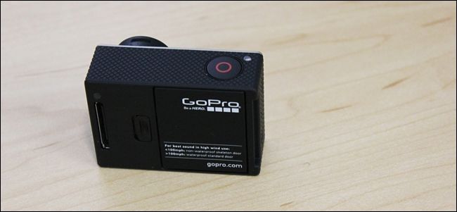GoPro в защитном боксе, камера выключена