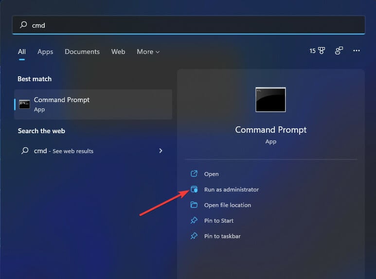 Запуск командной строки от имени администратора