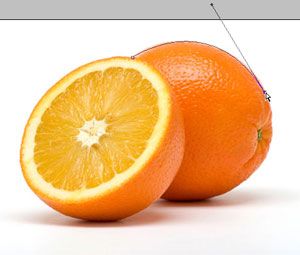 Удерживание Alt и сведние ручки к точке для формирования кривой