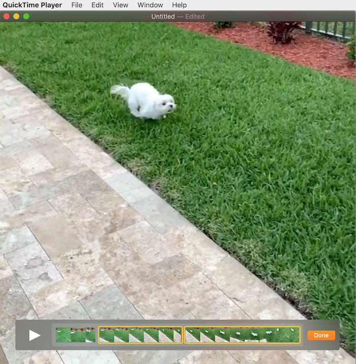 Movie Editing Quicktime Mac Split Video