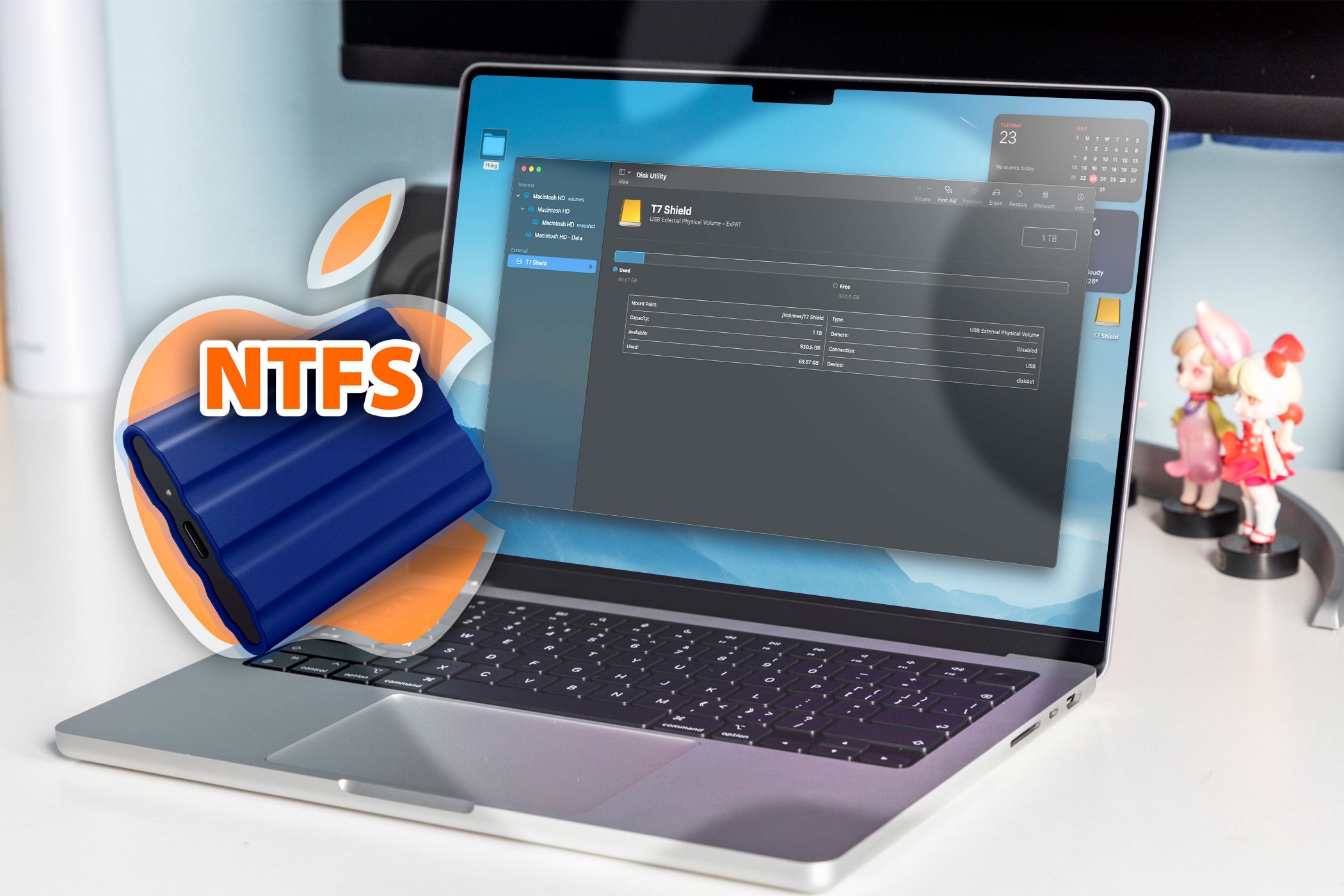 Чтение и запись NTFS на Mac