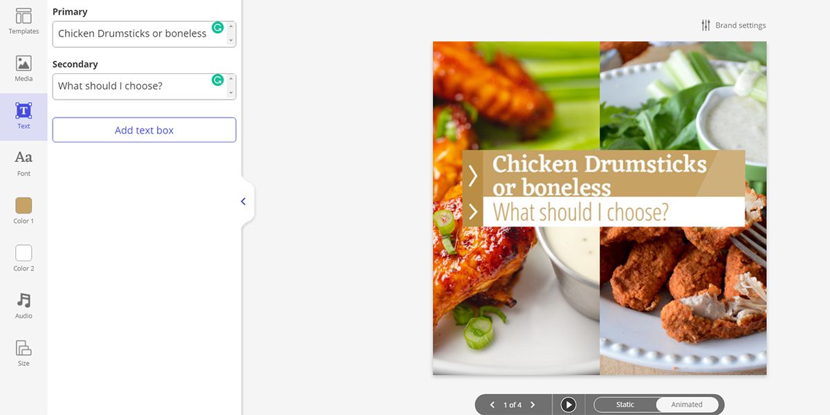 Визуализация редактирования текстов опроса в Ripl