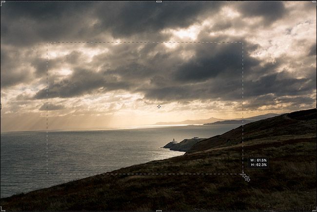 Обрезка с помощью курсора