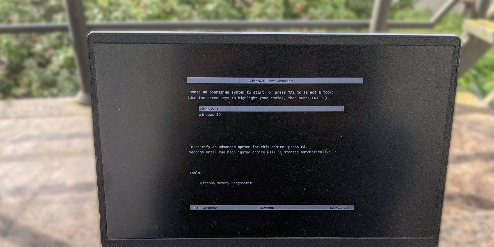 Как восстановить меню dual boot в Windows