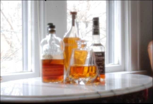 Результат после пересборки пинхол‑пластины