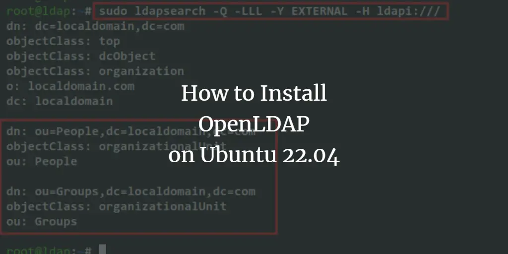 OpenLDAP + LAM на Ubuntu 22.04 — Руководство
