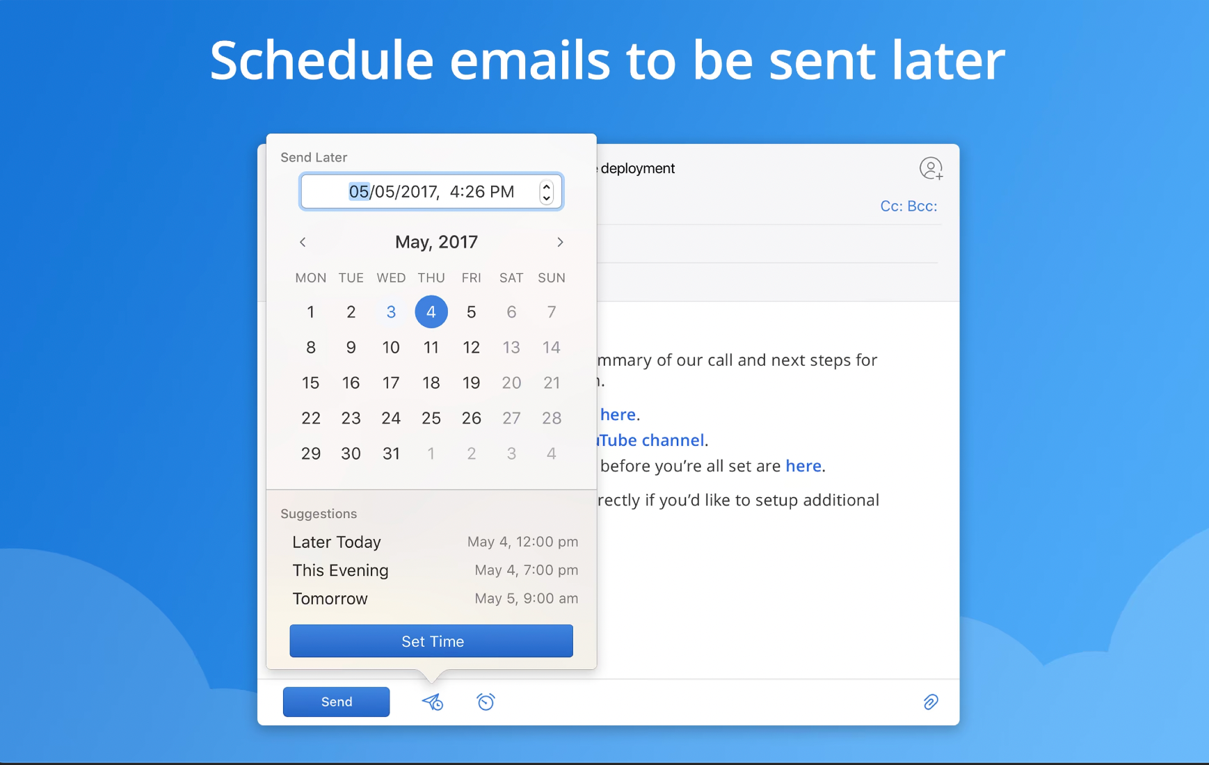 Функция Отправить позже в Spark в действии