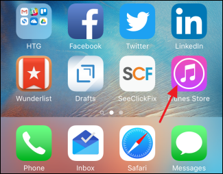 Открыть iTunes Store