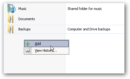 Мастер создания общей папки — ввод имени и описания