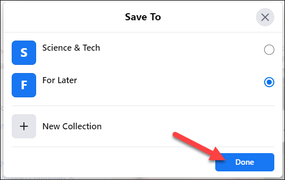 Выбор коллекции и кнопка