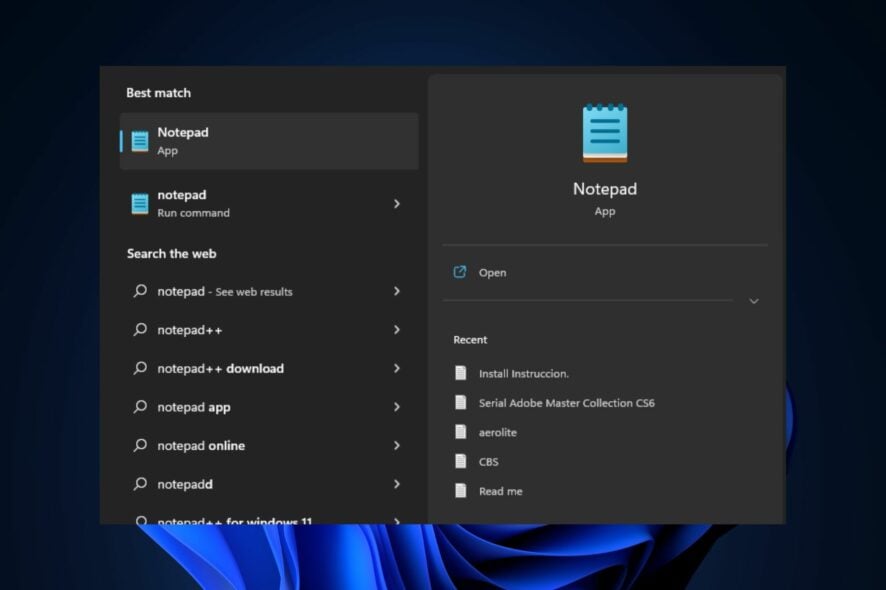 Notepad не открывается в Windows 11 — как исправить