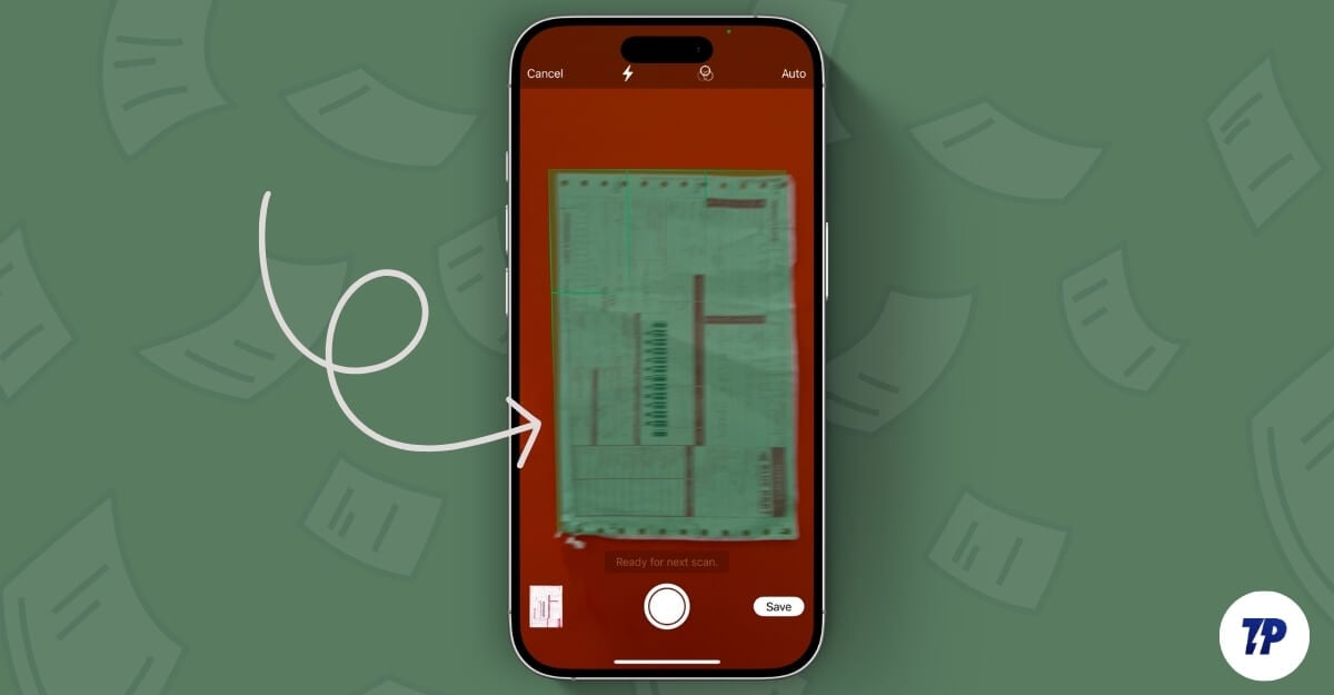 Сканировать документы в WhatsApp на iPhone