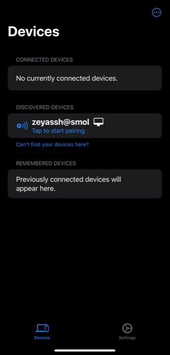 pair iPhone with Linux using KDE Connect