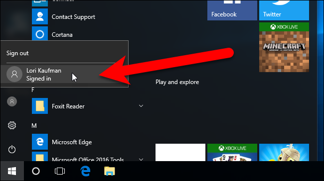 Экран входа с указанием, что другой пользователь уже вошёл в систему