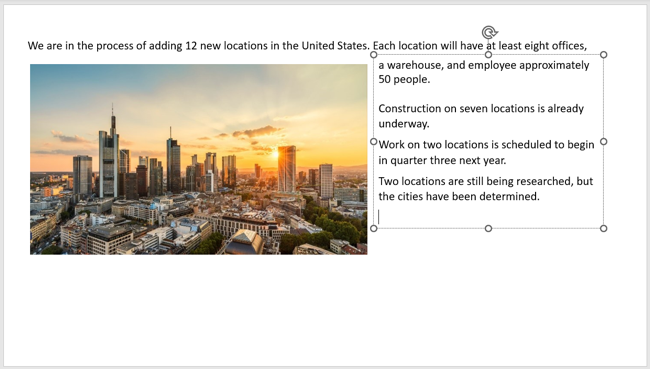Перемещение и размещение текстовых полей вокруг изображения