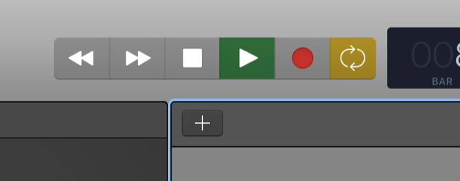 Кнопка повтора (Loop) и воспроизведение