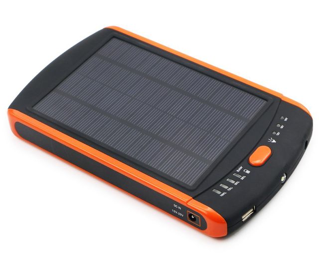 Складная солнечная панель Allpowers с интегрированным аккумулятором для ноутбука