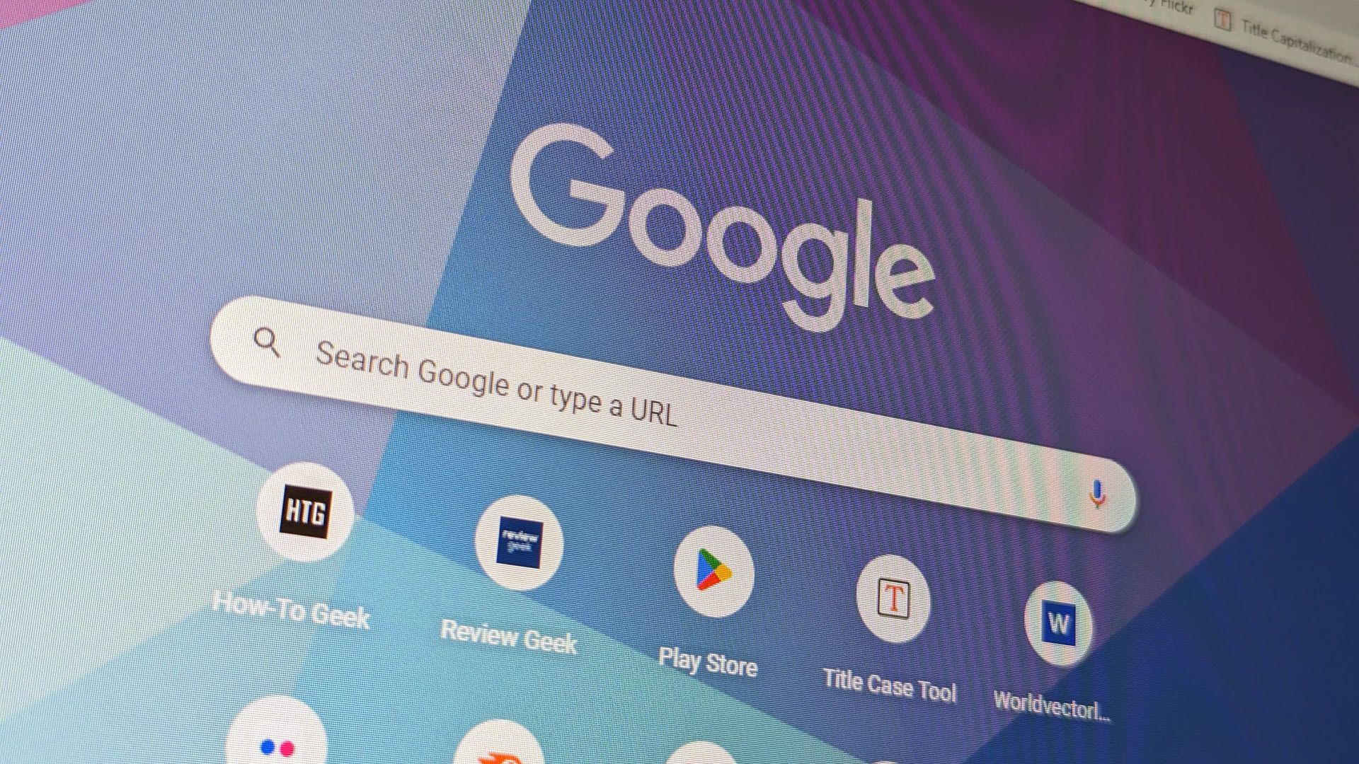 Настройка страницы новой вкладки Chrome