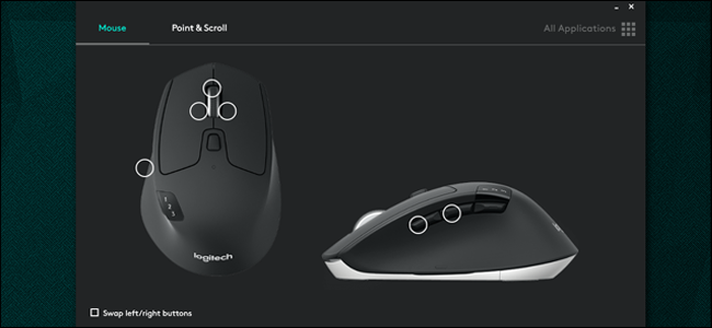 Изображение: кнопка переключения каналов на мульти‑устройстве Logitech