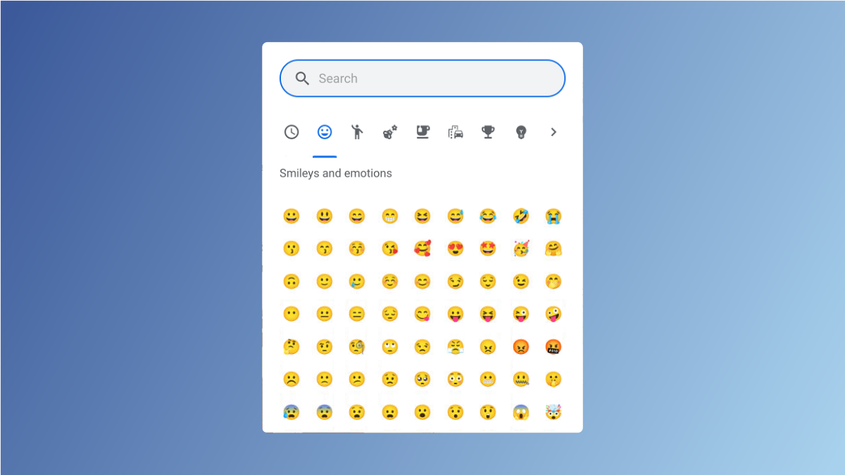 Как использовать emoji в Chrome OS