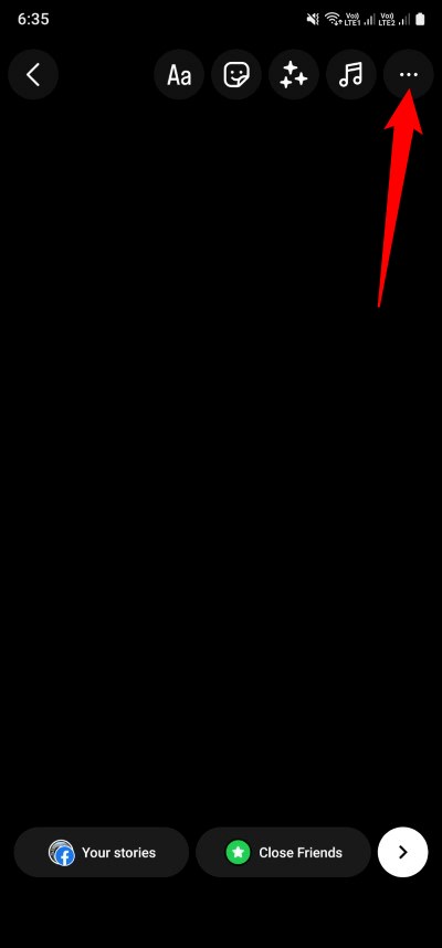 Изменение цвета фона истории через инструмент Рисование