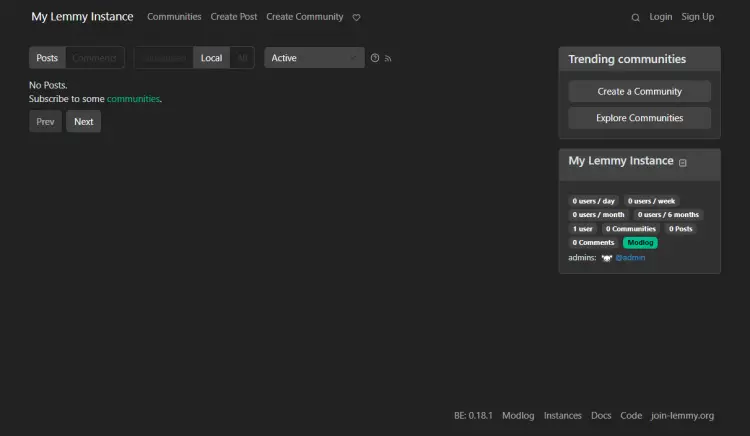 Главная Lemmy