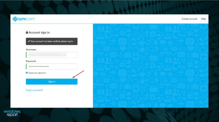 Содержимое облачного аккаунта Sync совпадает с локальной папкой