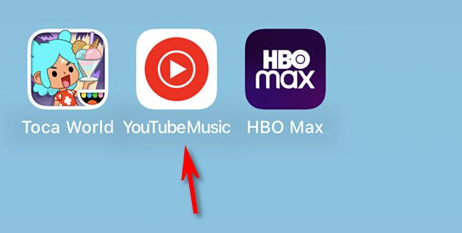 Нажмите иконку приложения на домашнем экране для запуска