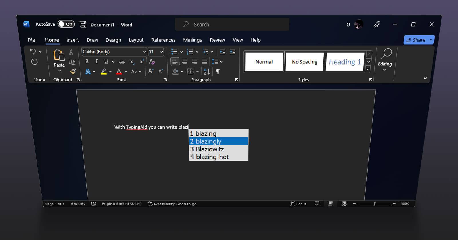 TypingAid: ускорение печати в Windows