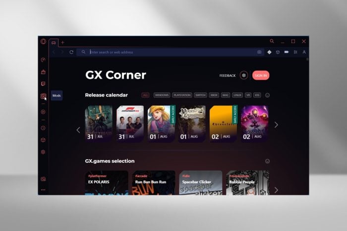 Моды в Opera GX не работают — исправляем быстро