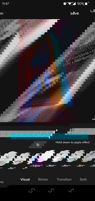 Редактор TikTok с опциями реверса и повтора