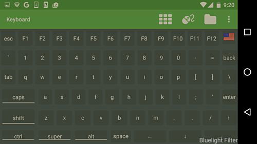 Экранная клавиатура QWERTY