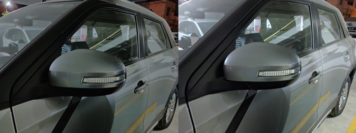 Широкоугольный модуль: сток vs GCam