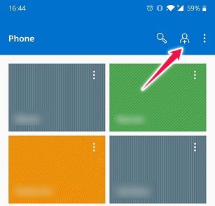 Создать новый контакт