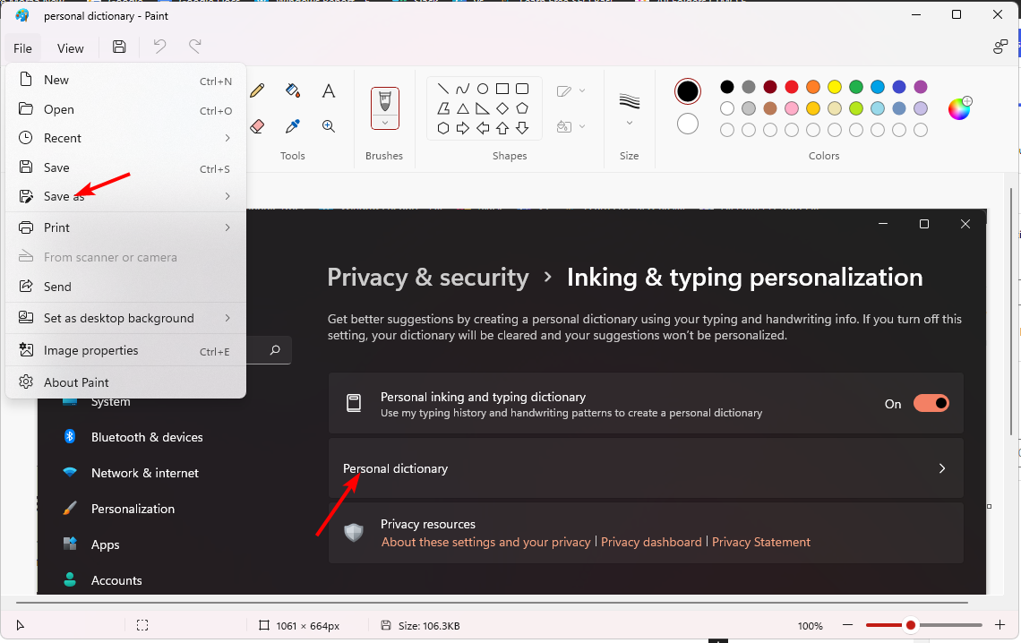 Сохранение обрезанного файла в Paint