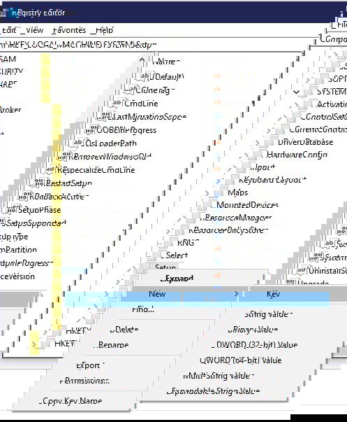 Создание раздела LabConfig