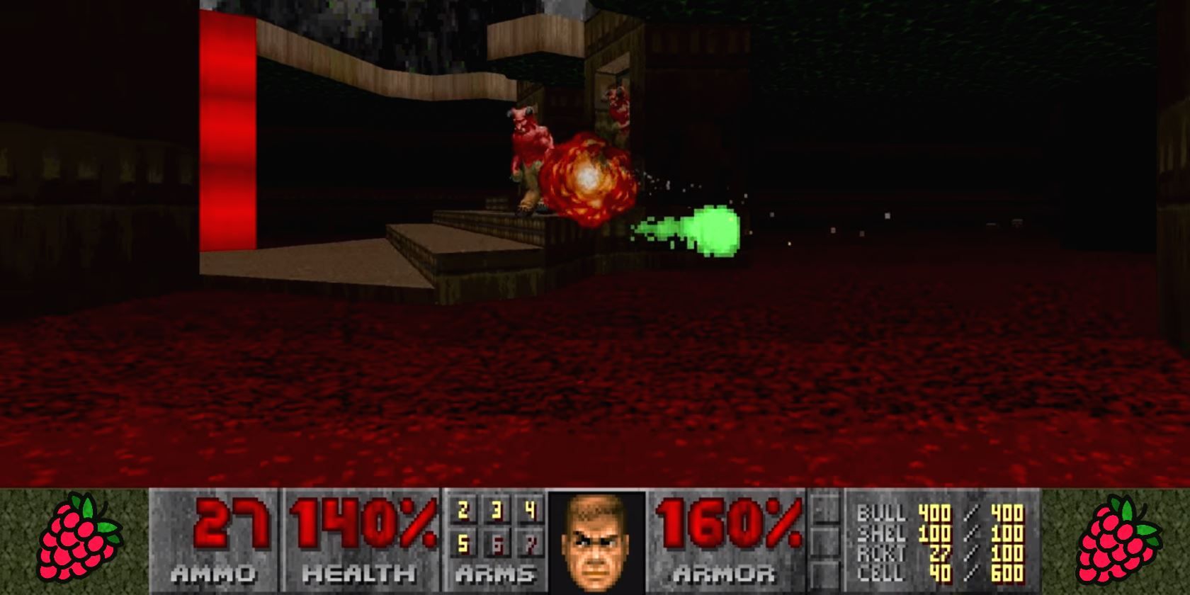 Doom на Raspberry Pi — установка и мультиплеер