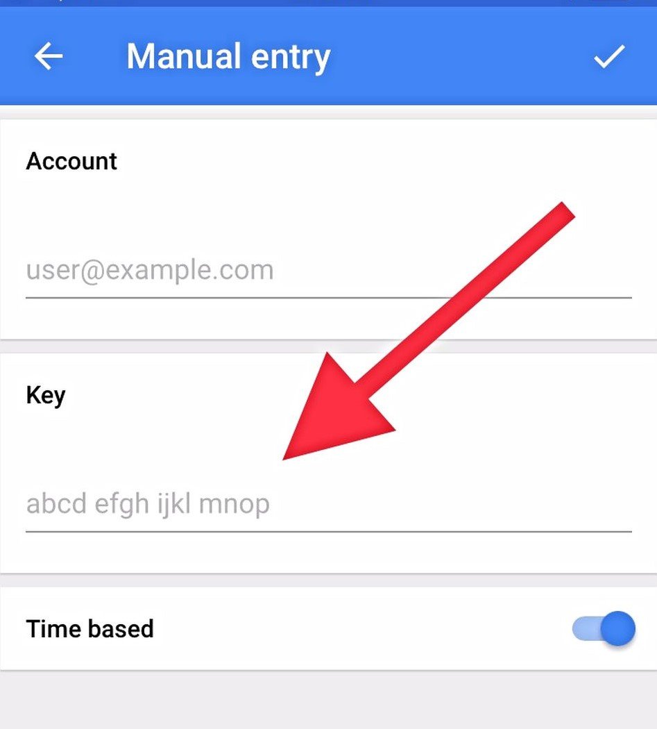 Manual Key