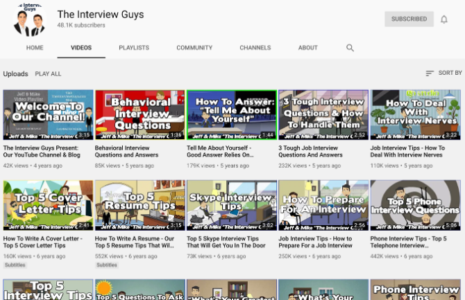 The Interview Guys offer tips and techniques on how to ace a job interview